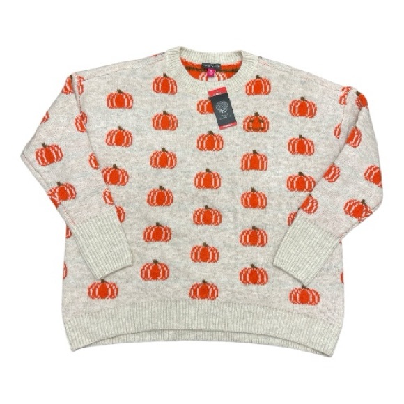 Vince Camuto Pumpkin Sweater - Picture 1 of 4